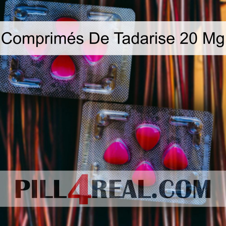 Comprimés De Tadarise 20 Mg 15